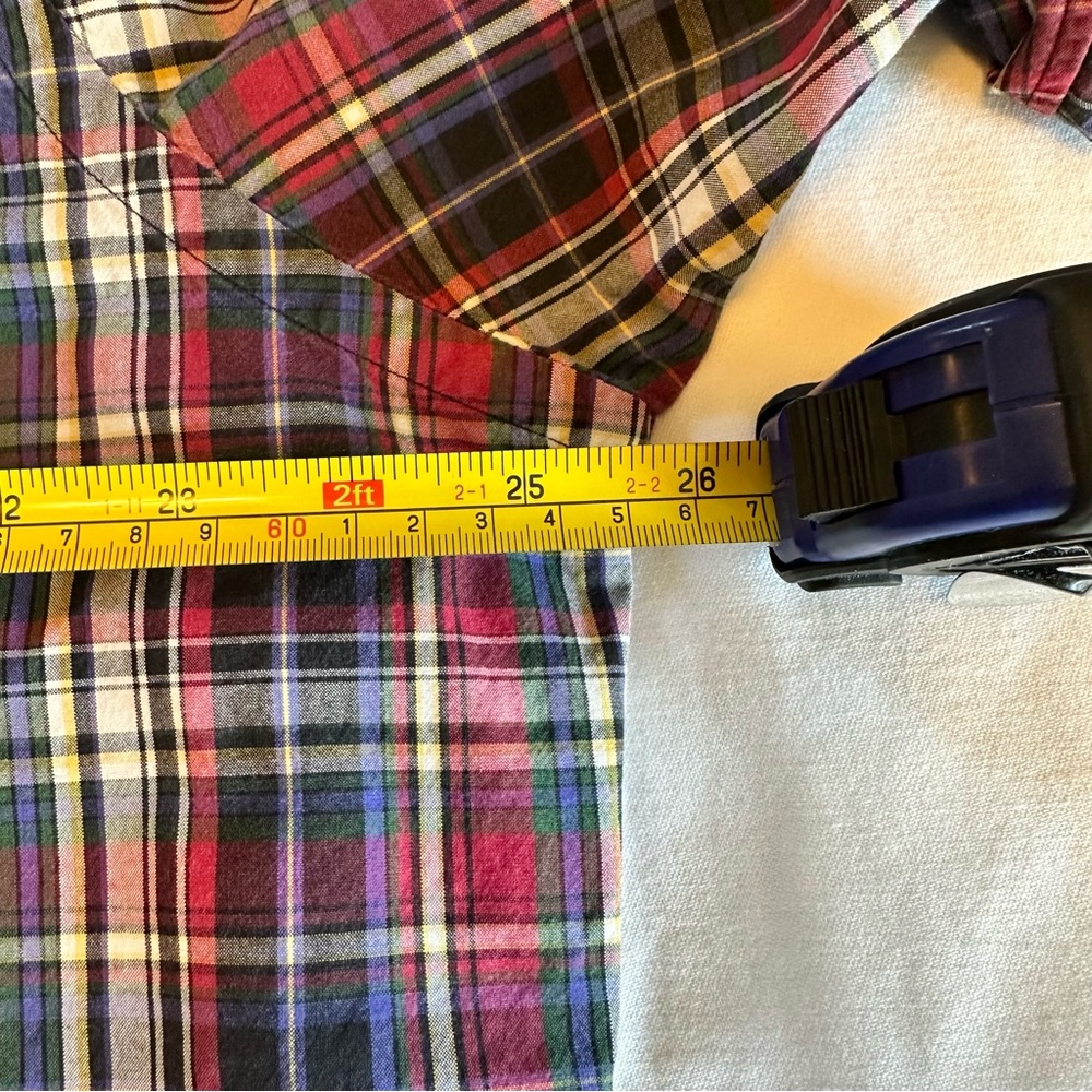 POLO Ralph Lauren Regent Classic Fit Men’s XL Long Sleeve Plaid Shirt - Picture 4 of 6